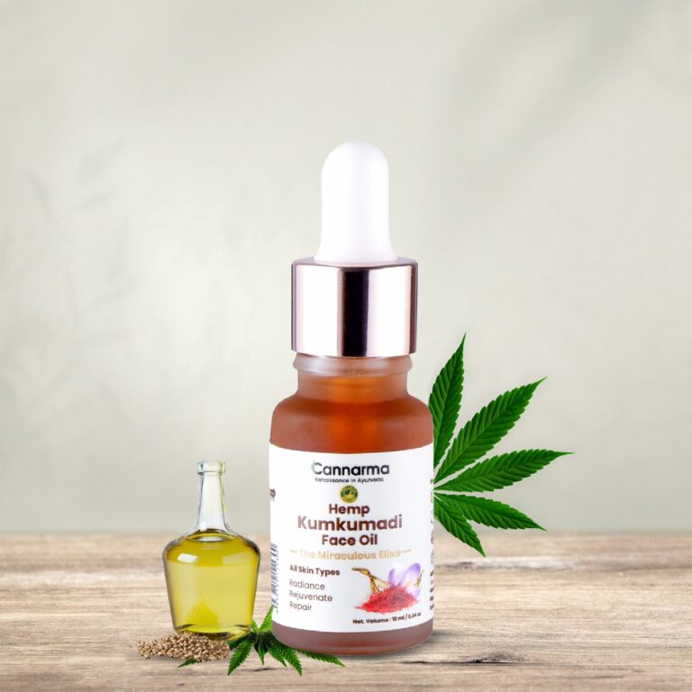 cannarma-hemp-kumkumadi-face-oil-30ml-bottle