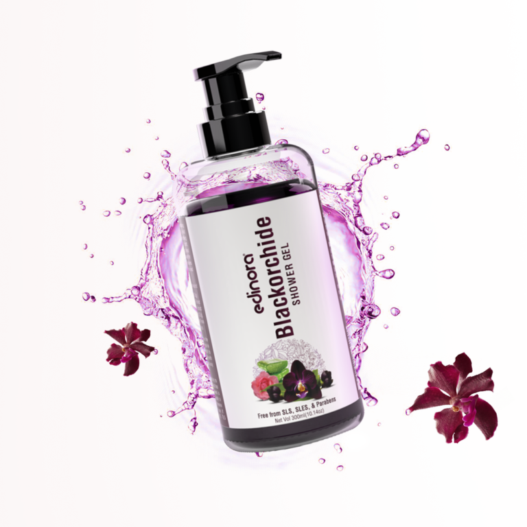 Edinora Black Orchid Shower Gel With Lavender, Wild Rose