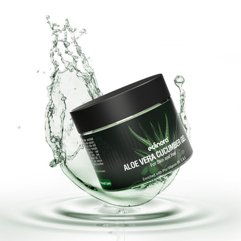 Edinora Pure Aloe Vera Cucumber Gel For Face & Hair