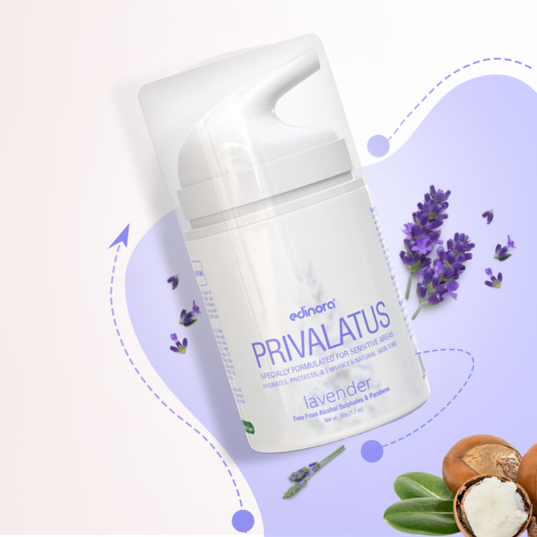 Edinora Privalatus Natural Private Areas Skin Whitening Cream