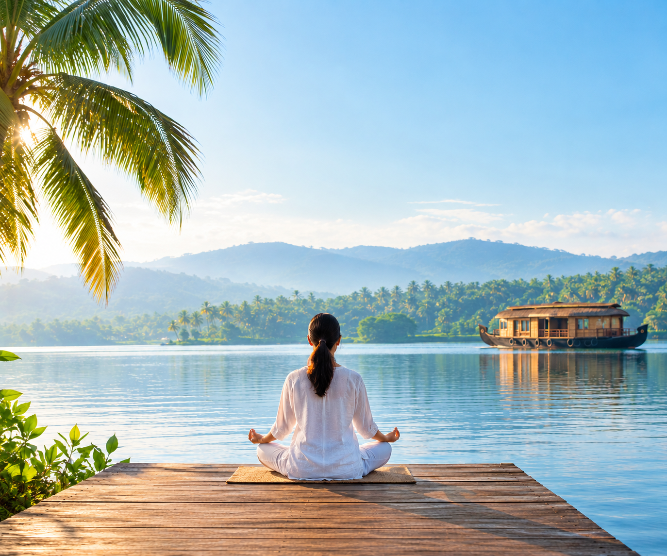 Kerala backwaters wellness experience